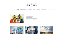 Desktop Screenshot of hrfocus.com.au